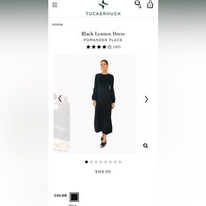 TUCKER NUCK Black Lennox Dress
POMANDER PLACE